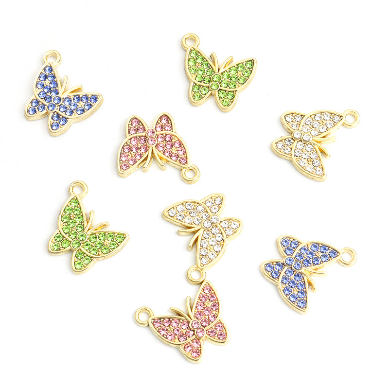 100PC/lot butterfly Pendant Ch - Butterfly Pendant Necklace ulasan dan harga